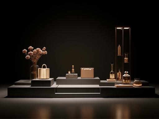 Stylish setup for an exclusive product launch event