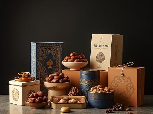 Curated Ramadan gifts with traditional and modern elements