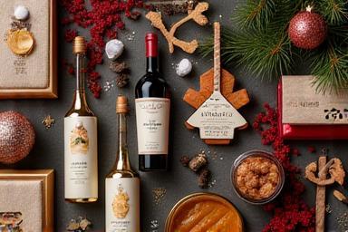 Assortment of imported specialty holiday goods