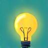 Icon representing bespoke creativity and innovative ideas